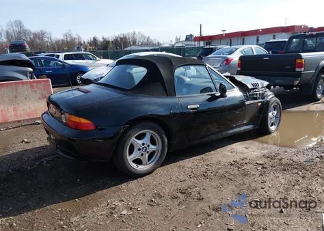 1996 BMW Z3 1.9 from USA, damaged, VIN 4USCH7320TLB67471
